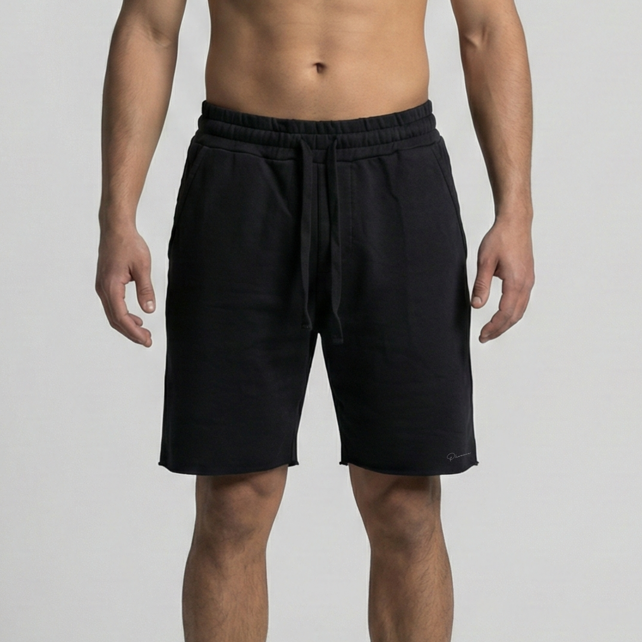 Short Masculino 100% Algodão Corte a Laser