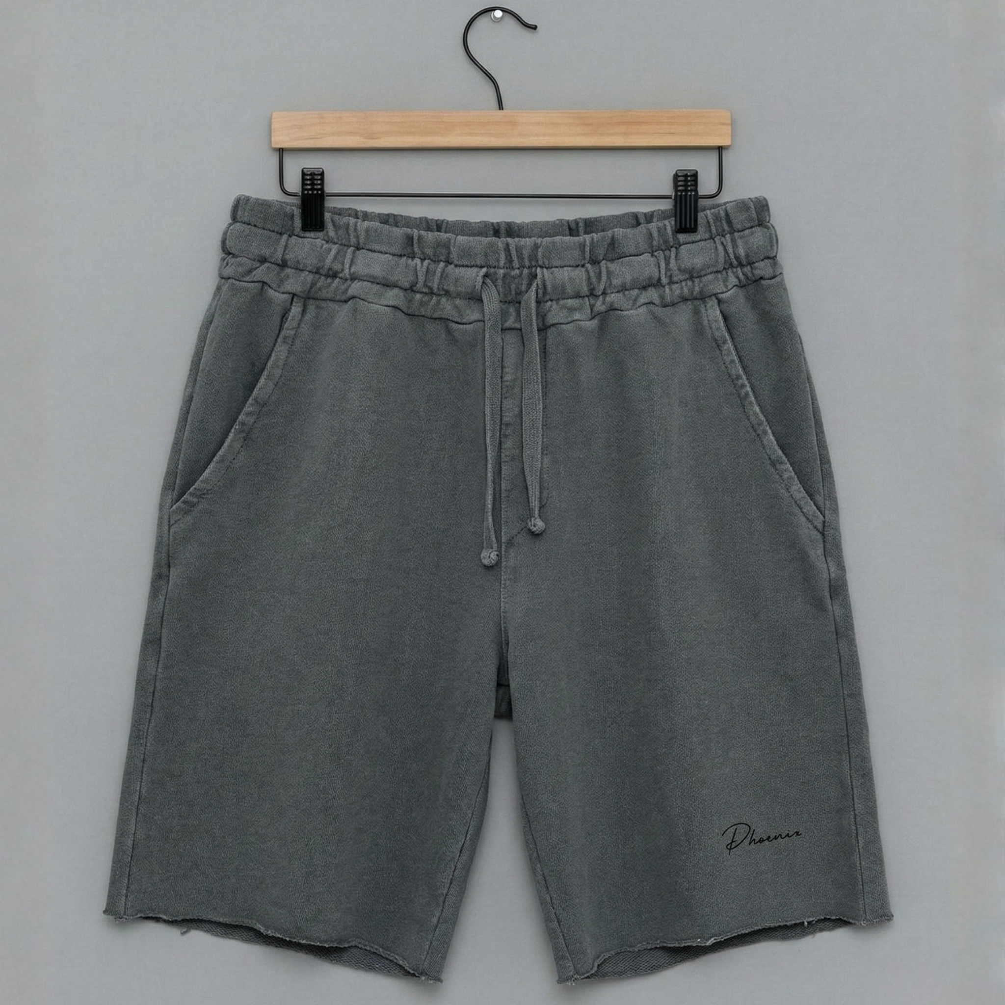 Short Masculino 100% Algodão Corte a Laser