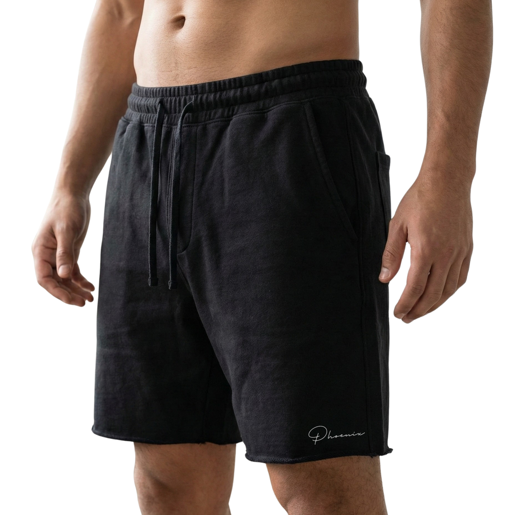 Short Masculino 100% Algodão Corte a Laser