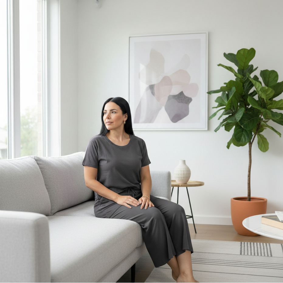 Conjunto Pantacourt Feminino 100% Algodão Estonado C/ Bolso